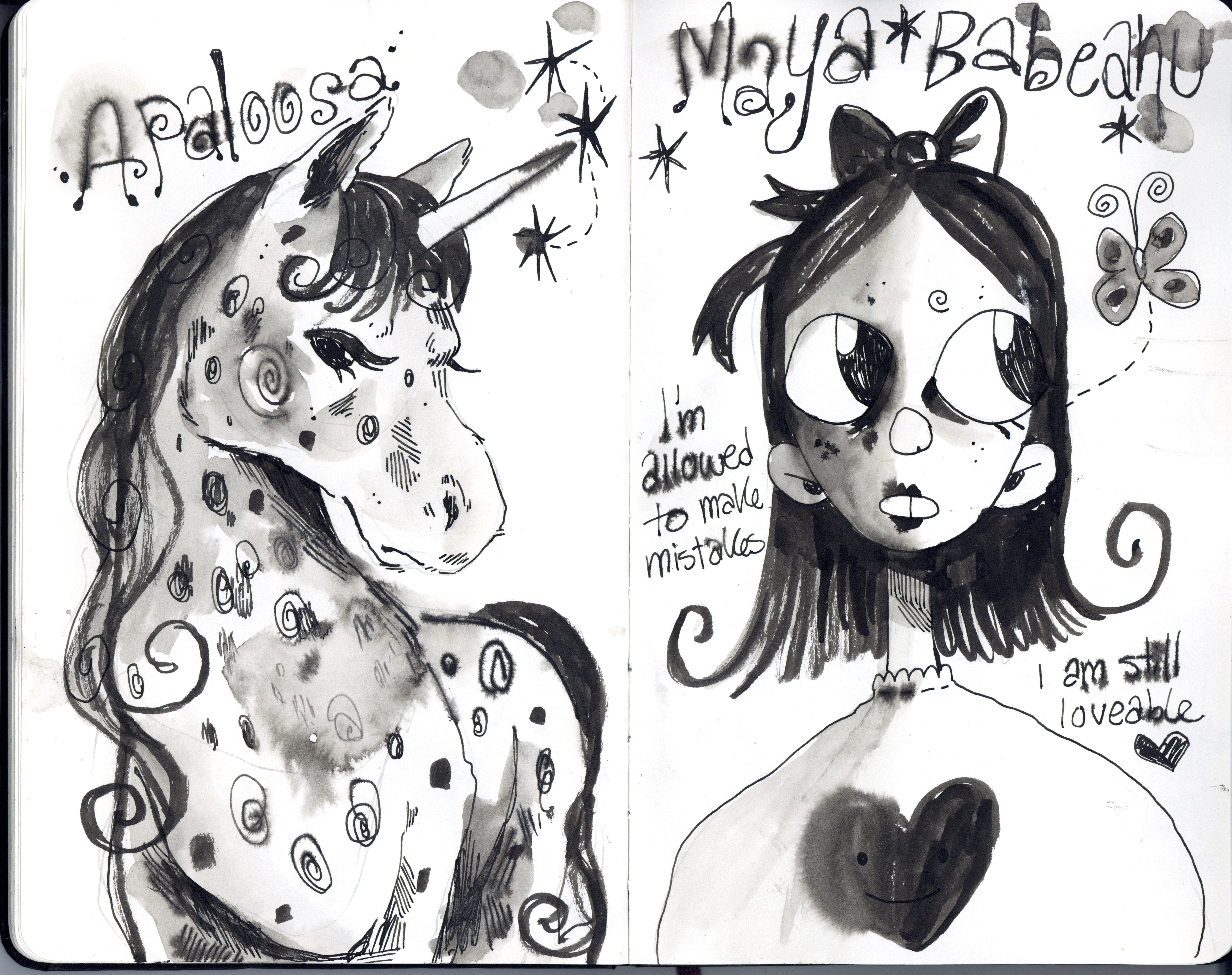 apaloosa — illustration by Maya Babeanu