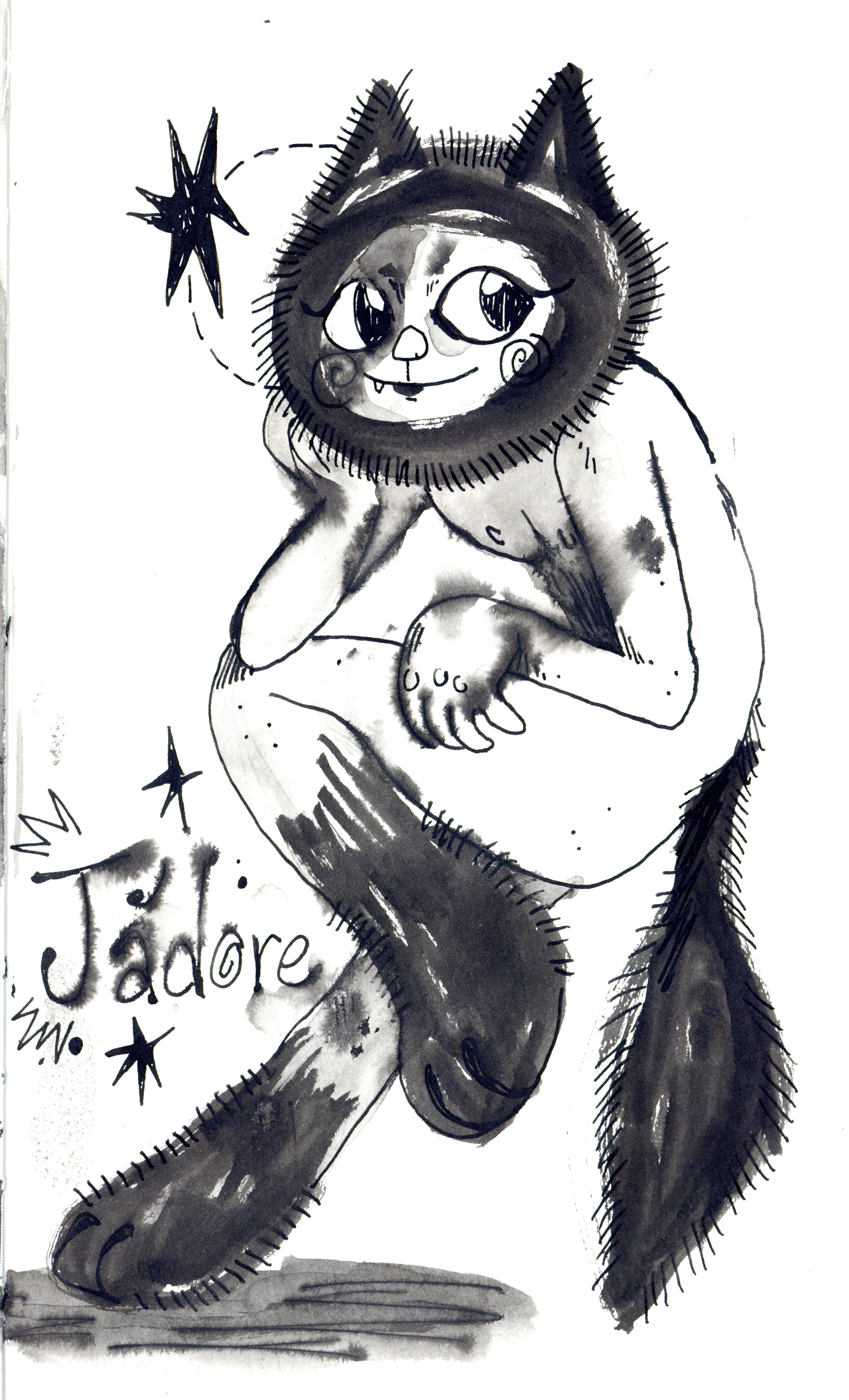 j'adore — illustration by Maya Babeanu