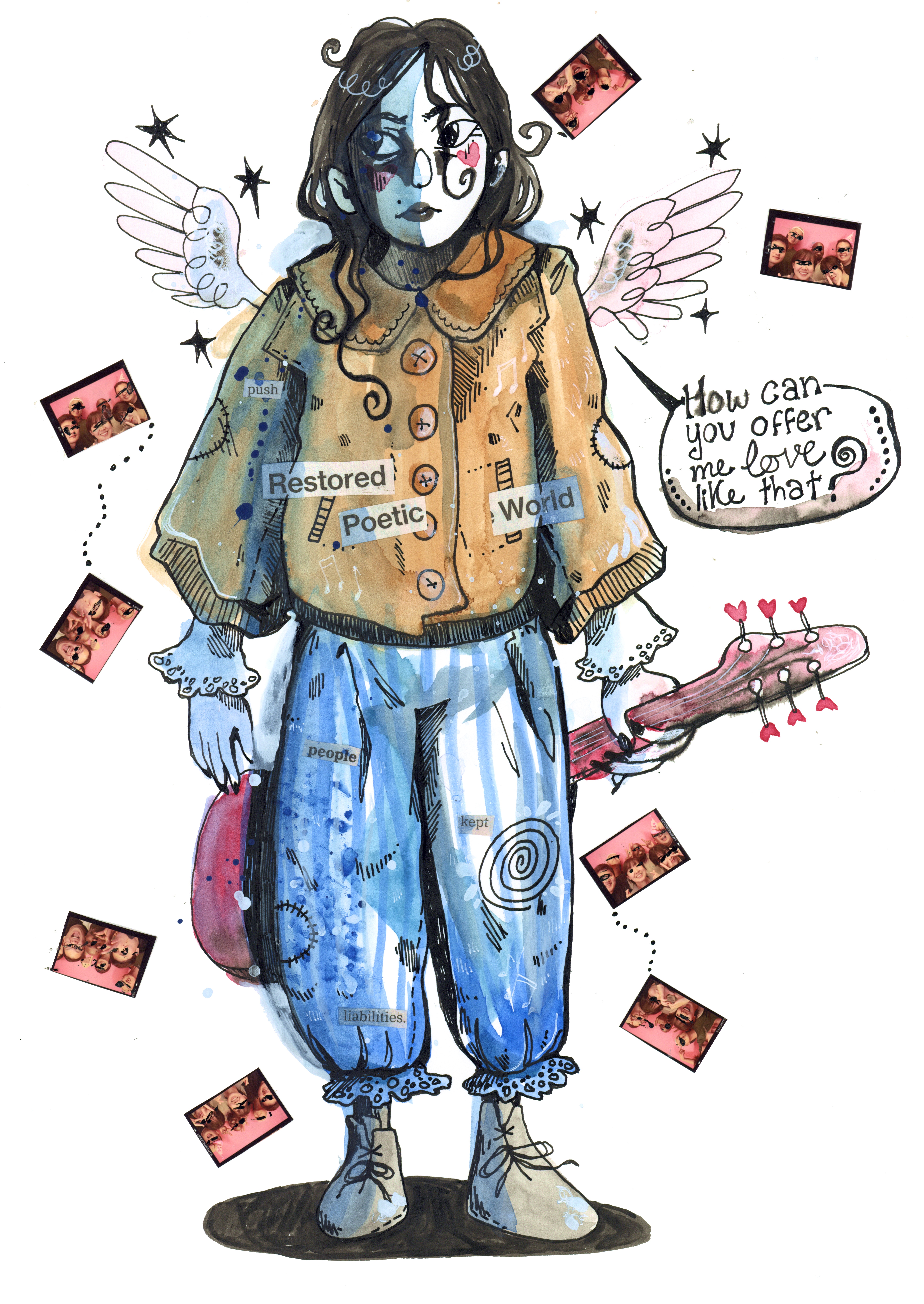 person — illustration by Maya Babeanu